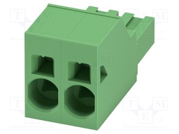 PCB connector, nominal cross section: 16 mm?, color: green,