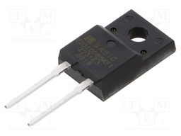 Diode: Schottky rectifying; SiC; THT; 650V; 10A; TO220FP-2; tube