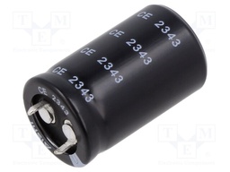 Capacitor: electrolytic; SNAP-IN; 220uF; 350VDC; Ø35x45mm; ±20%