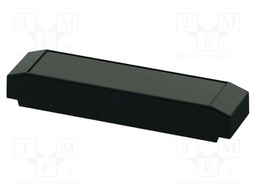 Upper housing; black; ICS25; X: 25mm; Y: 100mm; Z: 14.35mm