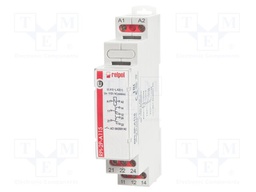 Relay: installation; monostable; 8A; Uswitch: max.300VAC; RPI; IP20