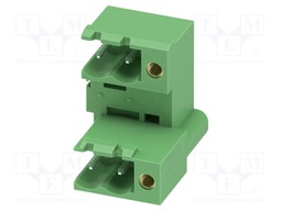 PCB headers, nominal cross section: 2.5 mm?, color: green, n