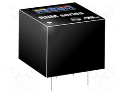 Converter: DC/DC; 1W; Uin: 2.97÷3.63V; Uout: 15VDC; Iout: 66mA; DIP6