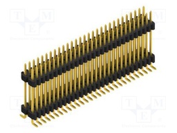 Connector: pin strips; pin header; male; PIN: 58; 1.27mm; SMT; 2x29