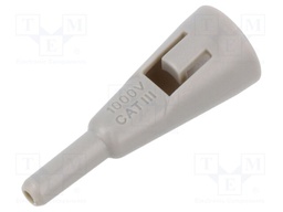 Clip-on tip protection; grey; CT3975B; test probe