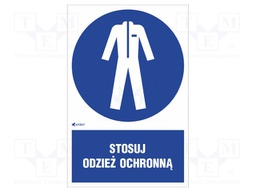 Safety sign; regulatory; Mat: self-adhesive folie; W: 200mm