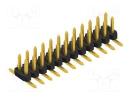 Connector: pin strips; pin header; male; PIN: 24; 2mm; SMT; 2x12