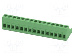 PCB connector, nominal cross section: 2.5 mm?, color: green,