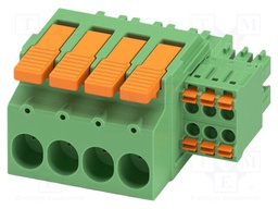 PCB hybrid connector, nominal cross section: 6 mm?, color: g