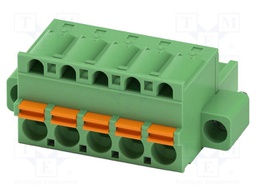 PCB connector, nominal cross section: 2.5 mm2, color: green,