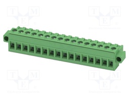 PCB connector, nominal cross section: 2.5 mm?, color: green,