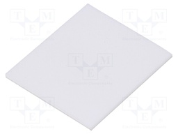 Heat transfer pad: ceramic; TO247; L: 20mm; W: 23mm; D: 1mm; 25W/mK