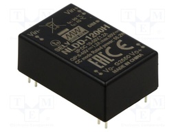 Converter: DC/DC; Uin: 10÷56V; Uout: 6÷46VDC; Iout: 1200mA; THT; NLDD