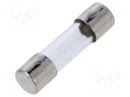Fuse: fuse; quick blow; 0.75A; 250VAC; cylindrical,glass; 5.2x20mm