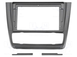 Radio frame; BMW; black; 9"