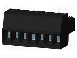 Connector: pluggable terminal block; plug; female; straight; 10A