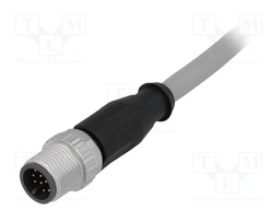 Plug; M12; PIN: 12; male; A code-DeviceNet / CANopen; 0.5m; cables