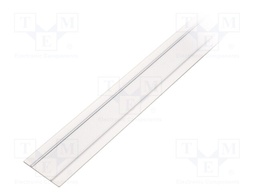 Cover; white; 2m; aluminium; Application: WALLE12