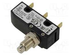 Microswitch SNAP ACTION; 16A/250VAC; with pin; SPDT; Pos: 2; MK