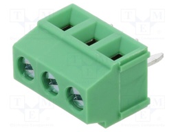 Connector: PCB terminal block; terminal; straight; on PCBs; 10A