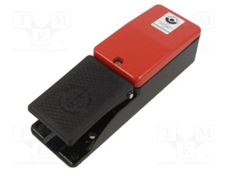 Switch: foot; SPST-NO + SPST-NC; 3A/250VAC; IP65; -30÷80°C