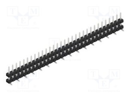 Connector: pin strips; pin header; male; PIN: 31; 2mm; SMT; 1x31