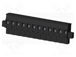 Connector: pluggable terminal block; plug; female; angled 90°