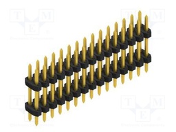 Connector: pin strips; pin header; male; PIN: 30; 2mm; THT; 2x15