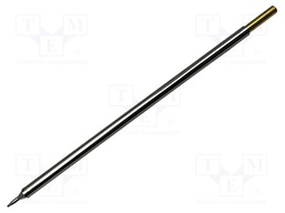 Tip; chisel,elongated; 1mm; 357°C; for soldering station