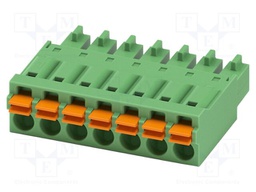 PCB connector, nominal cross section: 1.5 mm?, color: green,