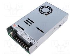 Power supply: switched-mode; buffer; 600W; 55.2VDC; 7.87A; OUT: 2