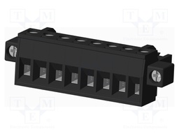 Connector: pluggable terminal block; plug; female; straight; 300V