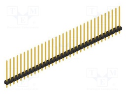 Connector: pin strips; pin header; male; PIN: 33; 2.54mm; THT; 1x33
