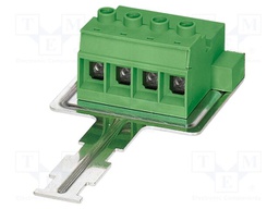PCB connector, nominal cross section: 35 mm?, color: green,
