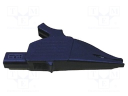 Crocodile clip; 32A; black; 1kV; Type: insulated