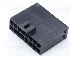 Connector: wire-wire; plug; female; PIN: 14; straight; crimped