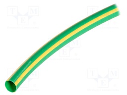 Heat shrink sleeve; thin walled,flexible; 2: 1; 6.4mm; -55÷135°C