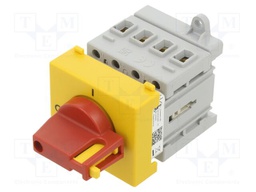 Switch-disconnector; Poles: 3+N; DIN,on panel; 16A; 3LD2; -25÷55°C