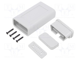 Enclosure: OBD; X: 47.4mm; Y: 94.6mm; Z: 23.45mm; ABS; light grey