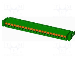 Connector: pluggable terminal block; plug; female; straight; 12A