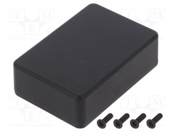 Enclosure: multipurpose; 1550; X: 55mm; Y: 80mm; Z: 25mm; aluminium