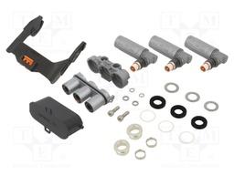 Connector: DC supply; male; angled; for cable; -40÷125°C; PowerLok