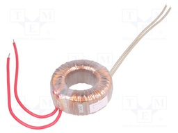 Transformer: toroidal; 20VA; 230VAC; 19V; 1.05A; 0.4kg; Ø: 70mm; IP00
