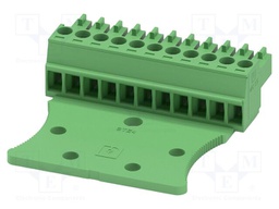 PCB connector, nominal cross section: 1.5 mm?, color: green,