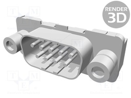 D-Sub; PIN: 9; socket; male; straight; THT; UNC4-40; 0.76um