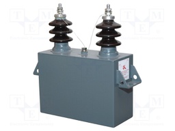 Capacitor: energy; Q@50Hz: 67kVAR; 3.64kVAC; 18.4A; 350x150x200mm