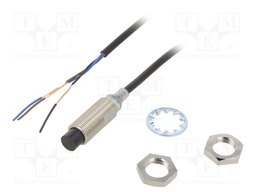 Sensor: inductive; Output conf: PNP / NO; 0÷8mm; 10÷30VDC; M12