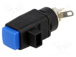 Laboratory clamp; blue; 300VDC; 16A; Contacts: nickel; -25÷90°C