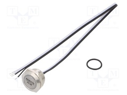 Switch: vandal resistant; Pos: 2; SPST-NO; 50mA/24VDC; IP65; red