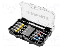 Kit: screwdriver bits; 10pcs.